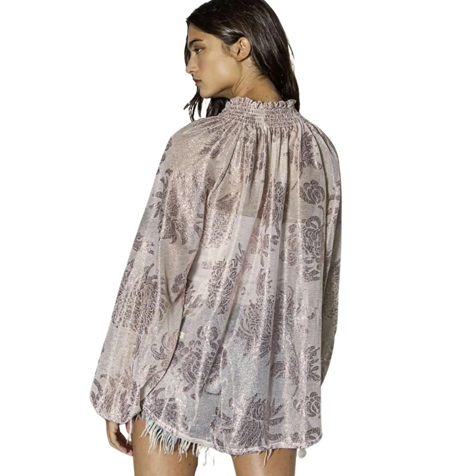 Always a Rose Feminine Blouse Made in USA