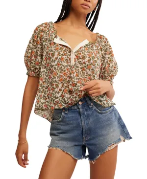 Astra Peasant Top-Daisy Combo