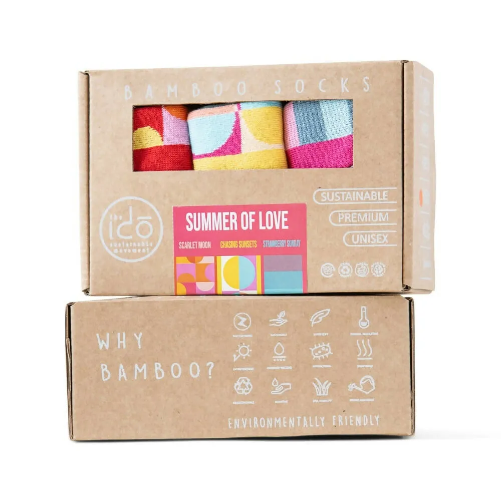Bamboo Socks - Summer of Love
