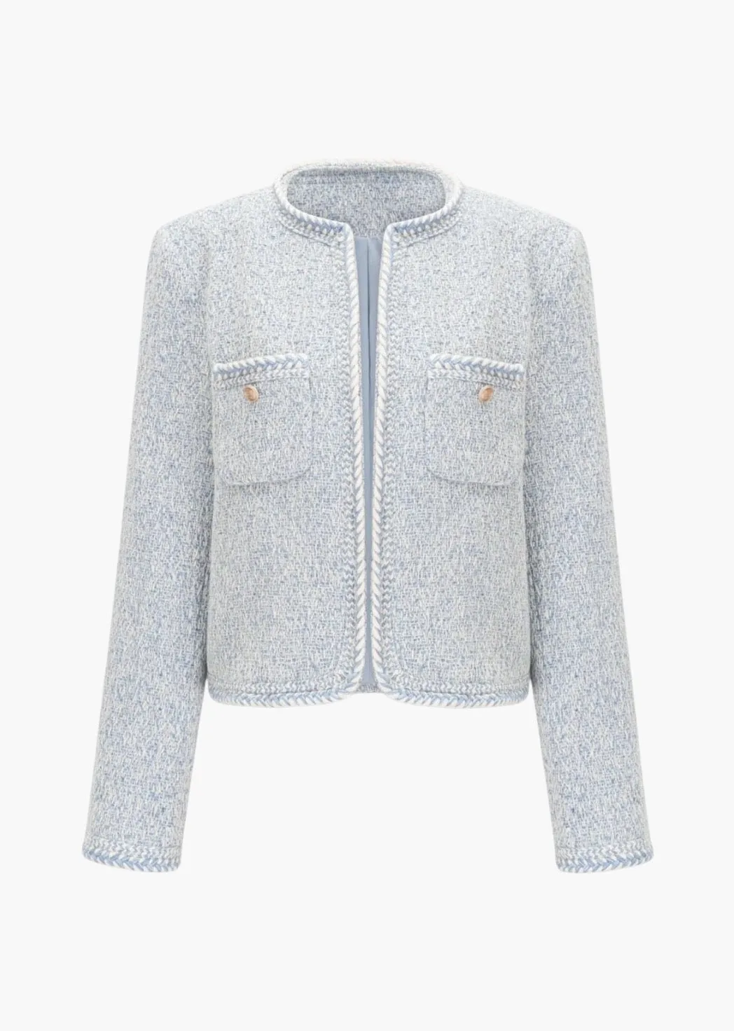 Brenda Braid Edge Tweed Jacket