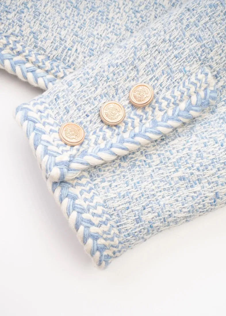 Brenda Braid Edge Tweed Jacket
