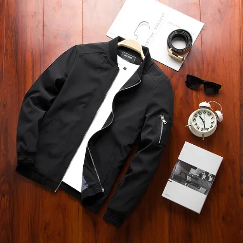 Casual men's bomber jacket