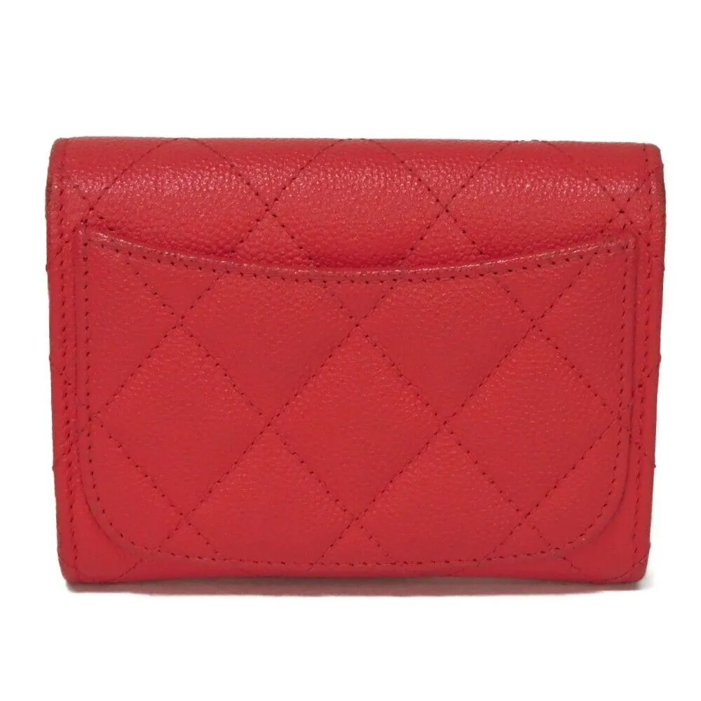 Chanel Matelasse Compact Wallet