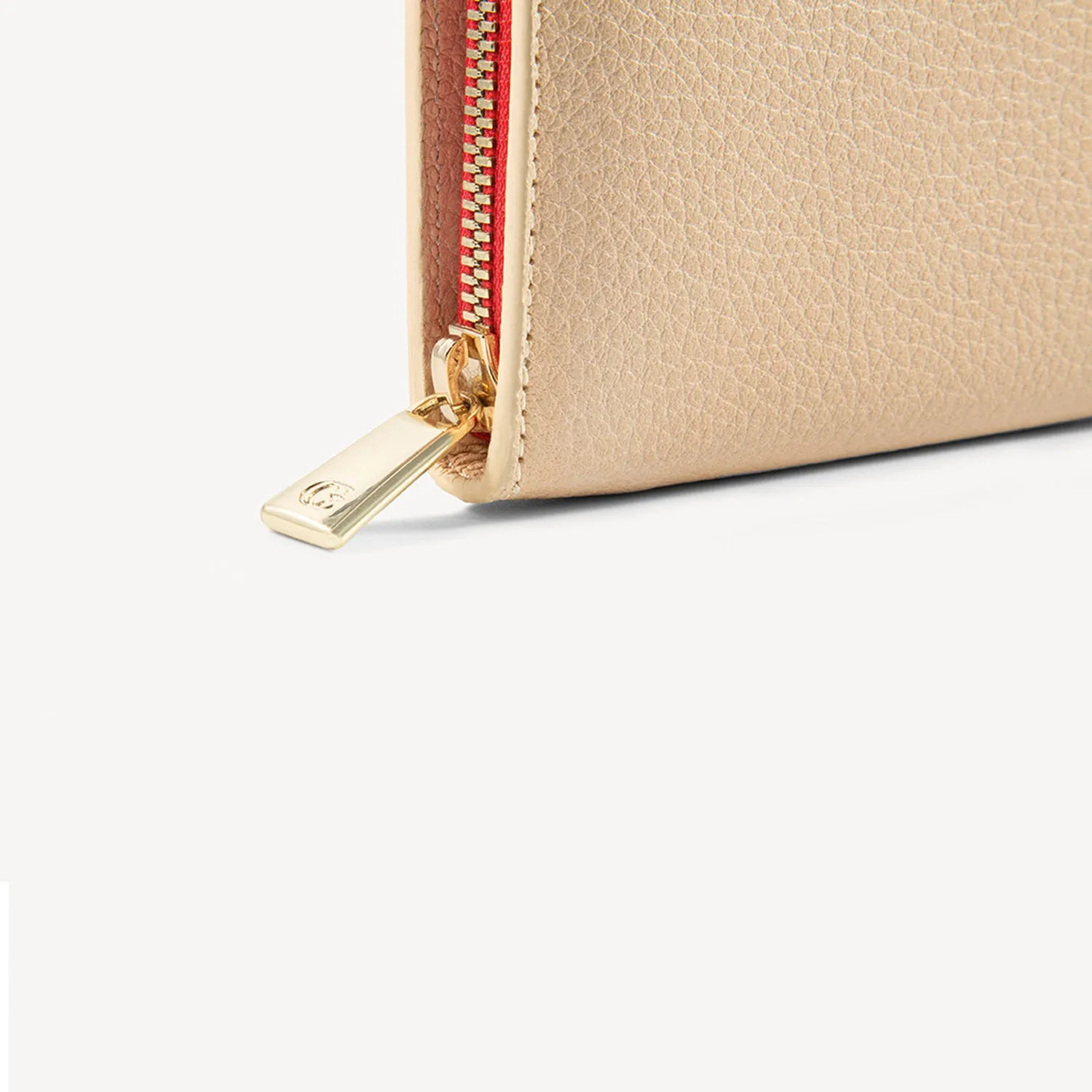 Compact Wallet - Nude