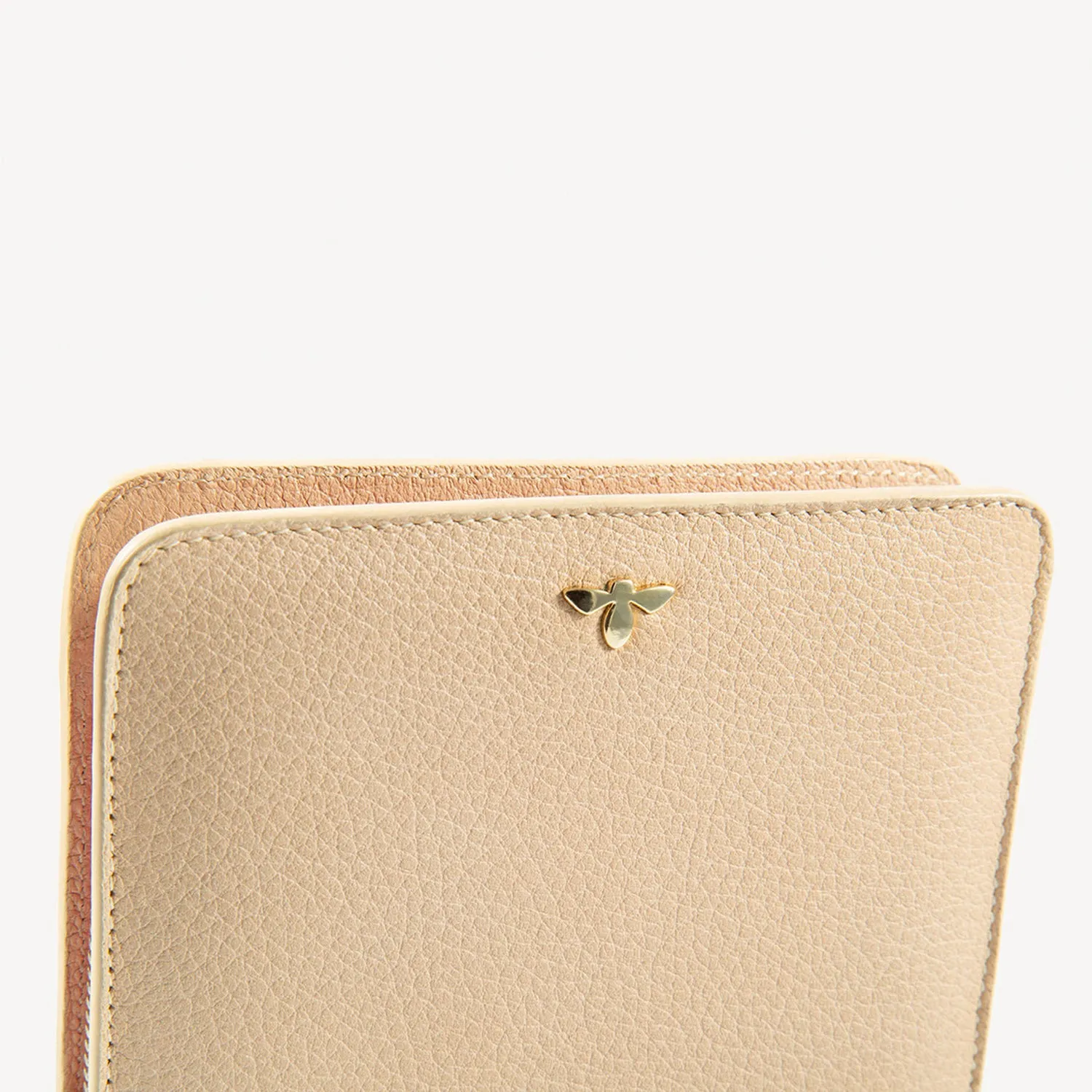 Compact Wallet - Nude