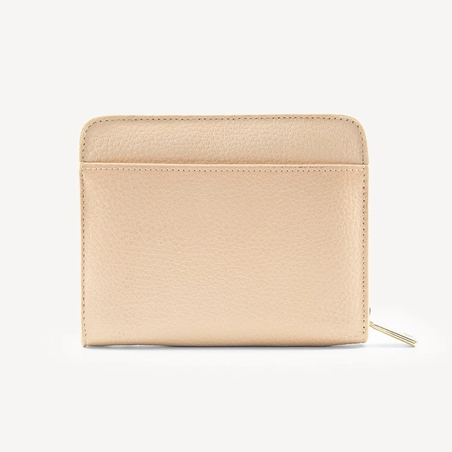 Compact Wallet - Nude