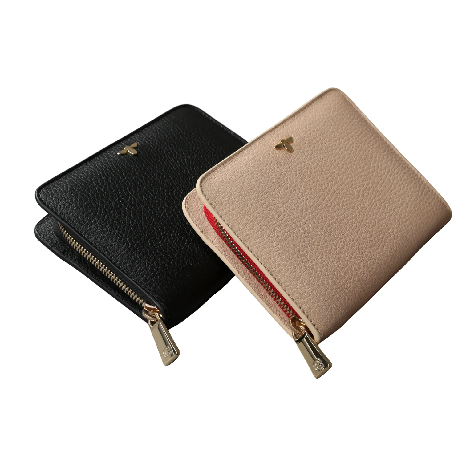 Compact Wallet - Nude