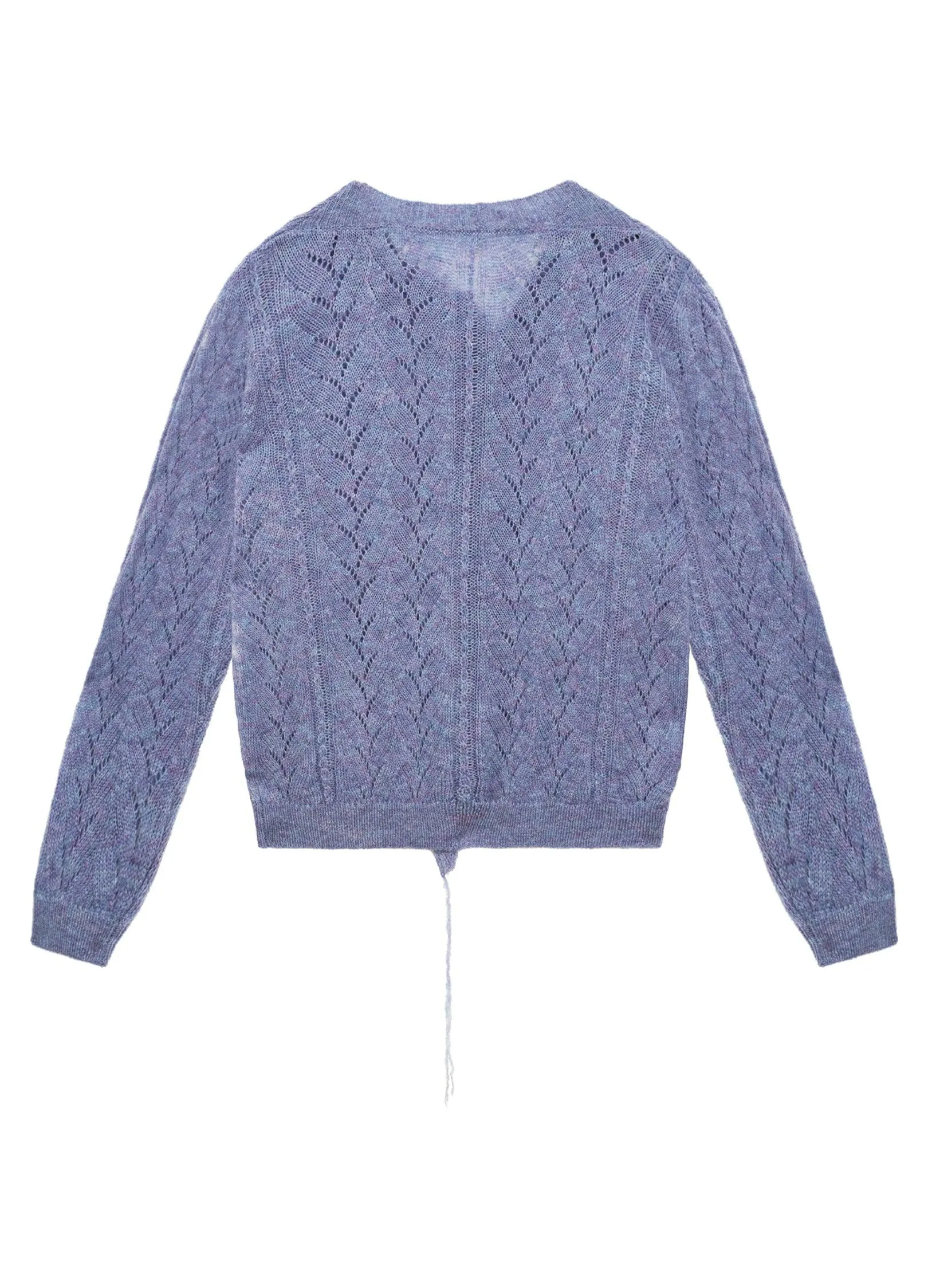 Cozy Botanical Knit Cardigan