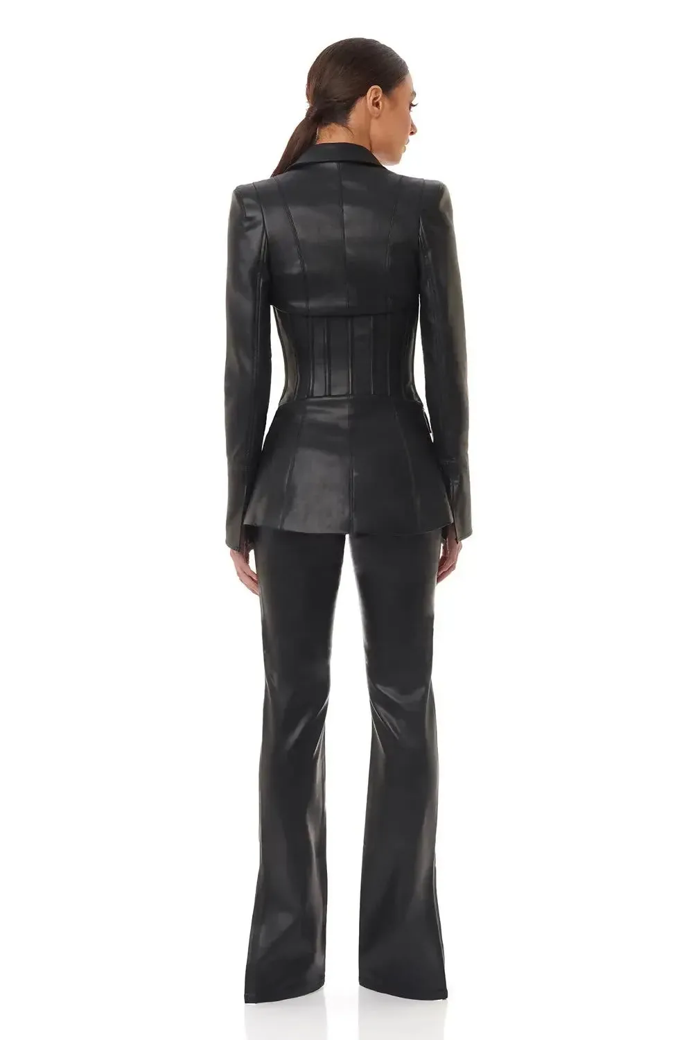 Eliyah the Label Kirstin Leather Blazer