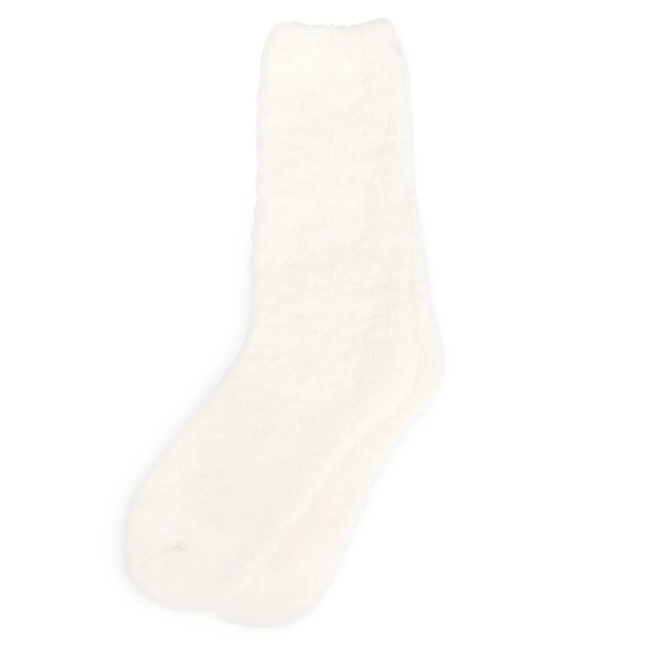 Kashwere Ankle Calf Creme Spa Socks Chenilla Classic