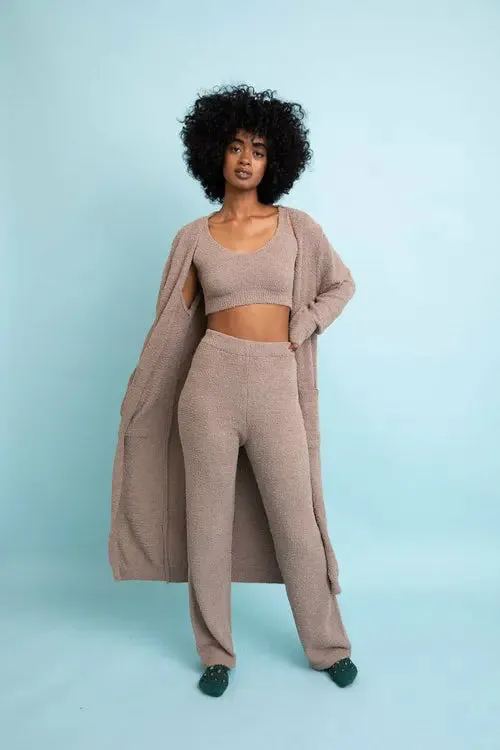 Luxe Cozy Boucle Oversized Cardigan
