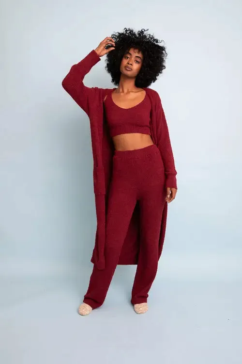 Luxe Cozy Boucle Oversized Cardigan