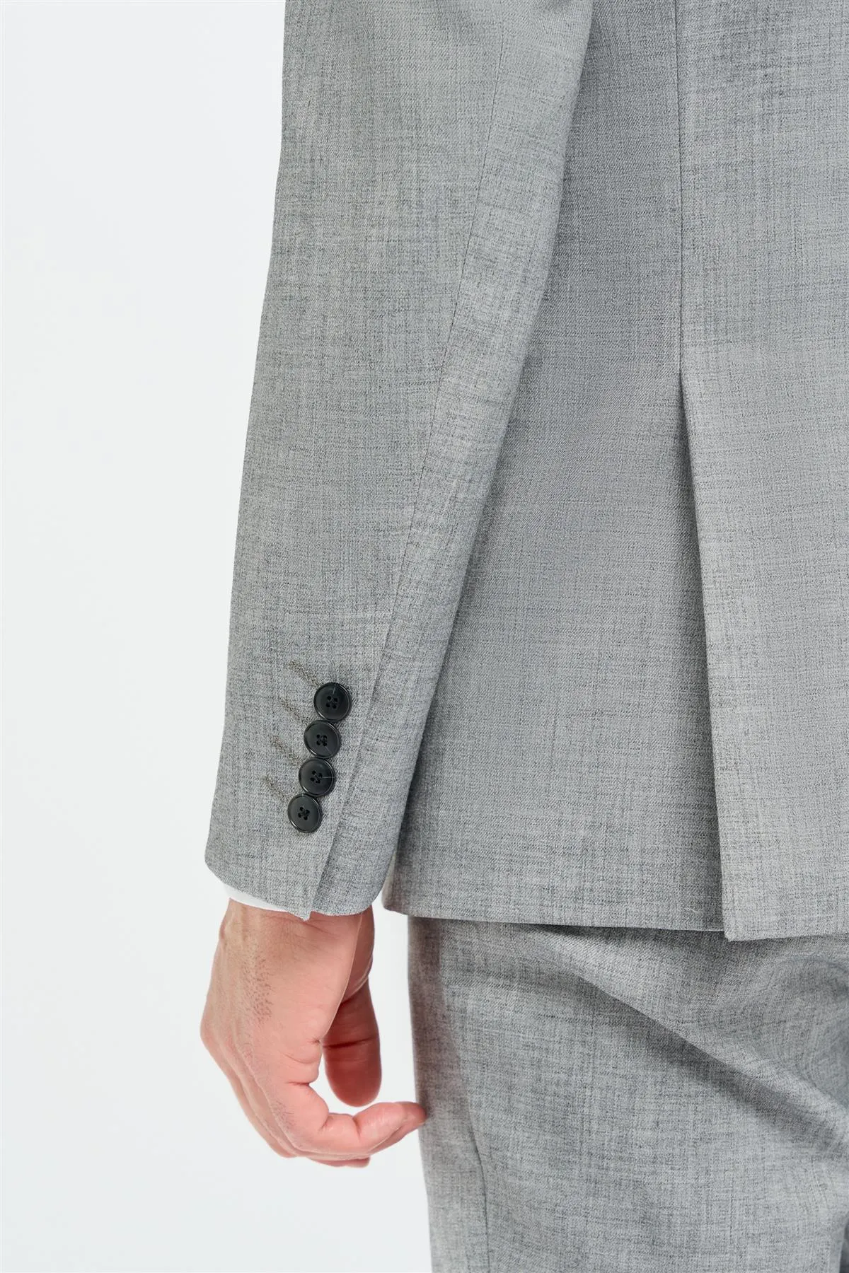 Malibu Grey Short Blazer