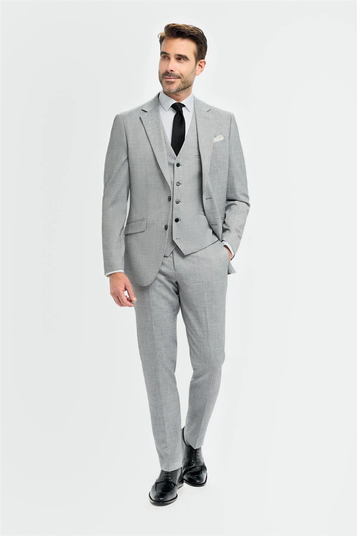 Malibu Grey Short Blazer