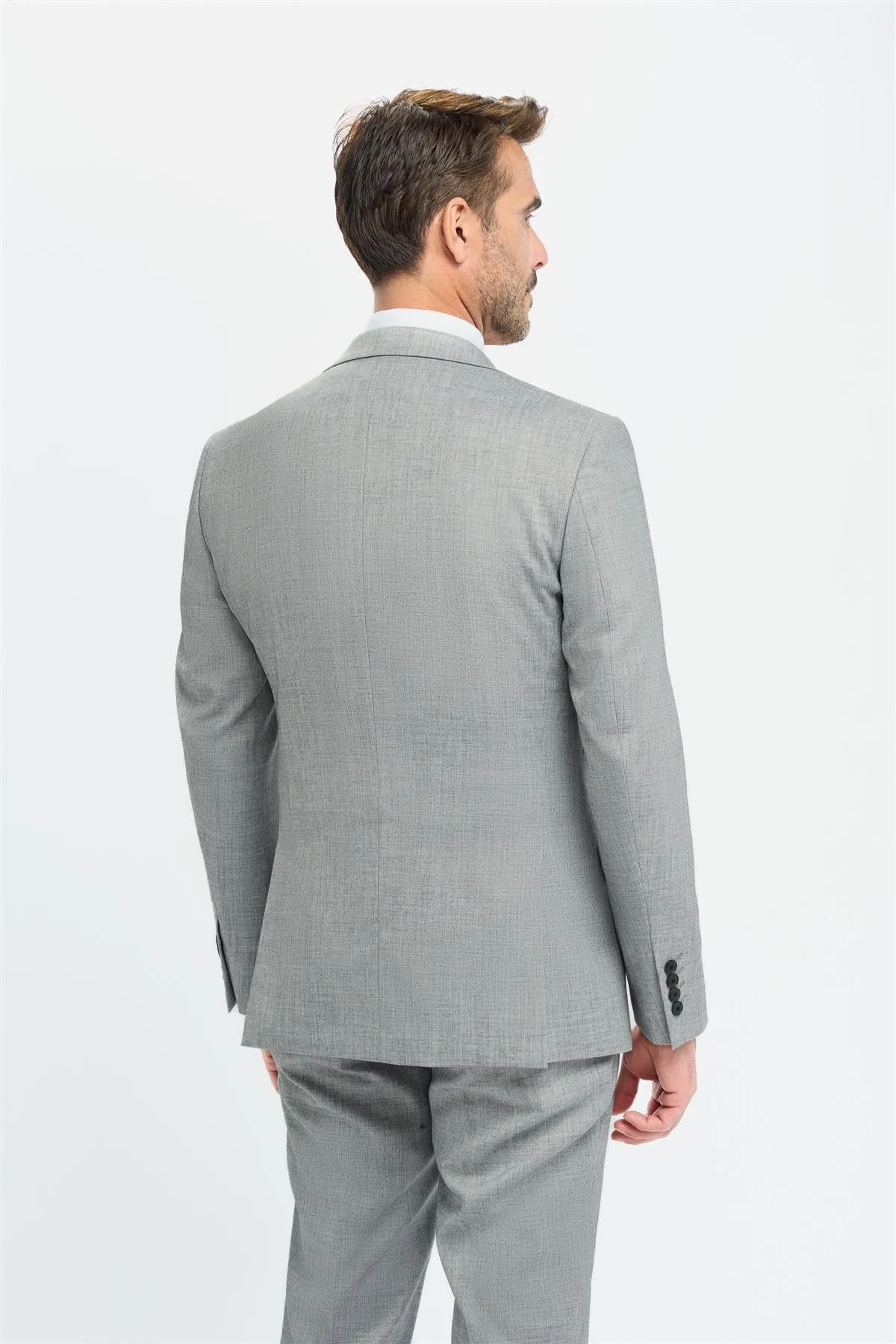 Malibu Grey Short Blazer
