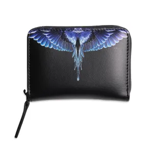 Marcelo Burlon County of Milan Wings Leather Compact Wallet