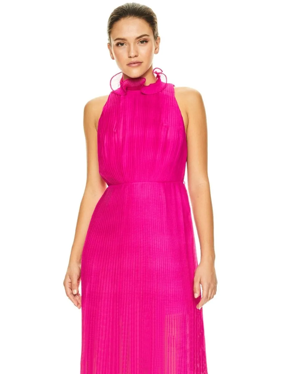 PINK MOJITO MIDI DRESS