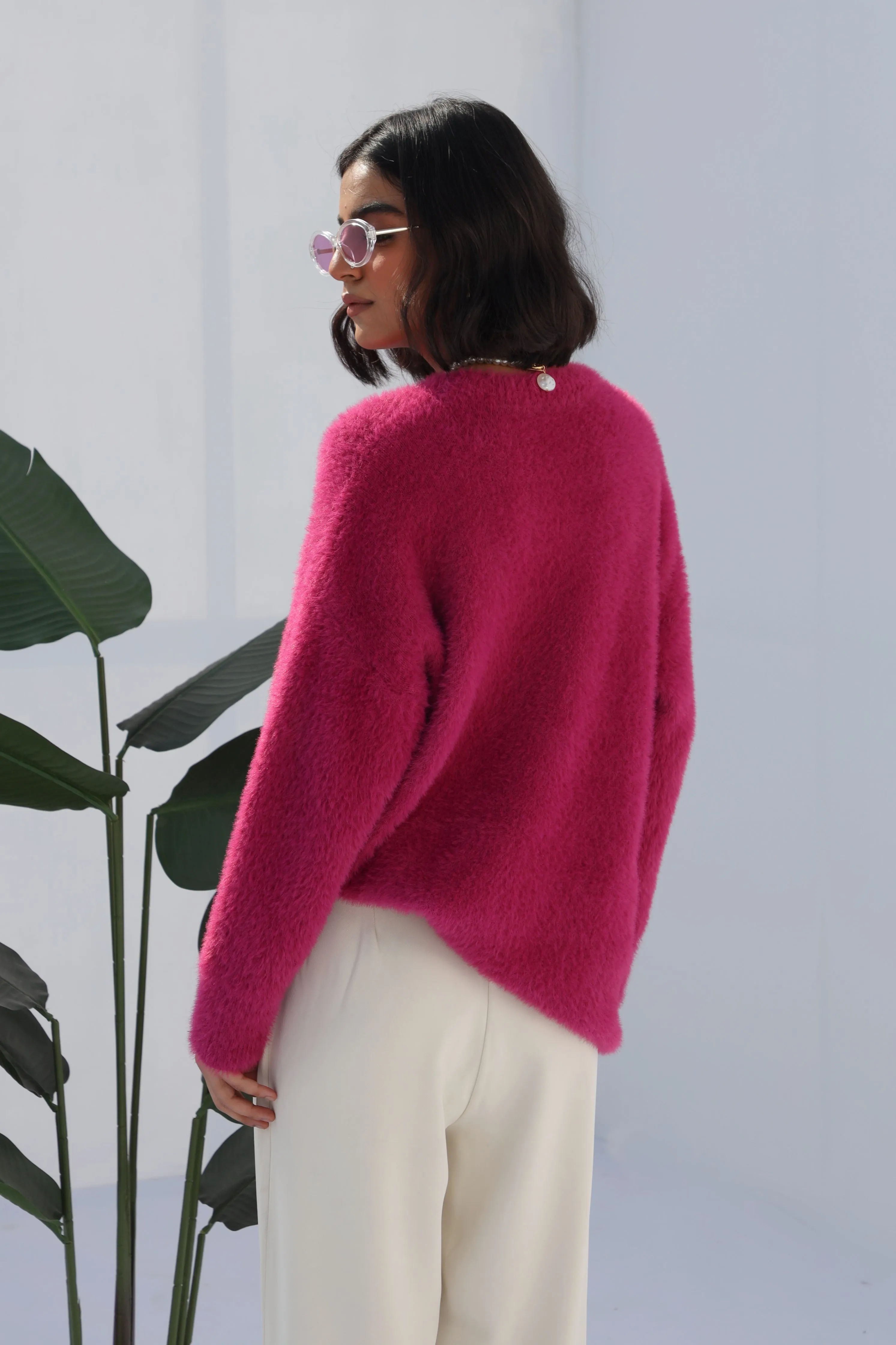 Plush Purl Cardigan