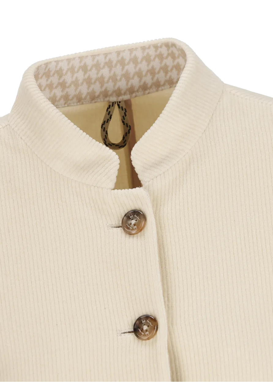 Randa Jersey Cord Jacket