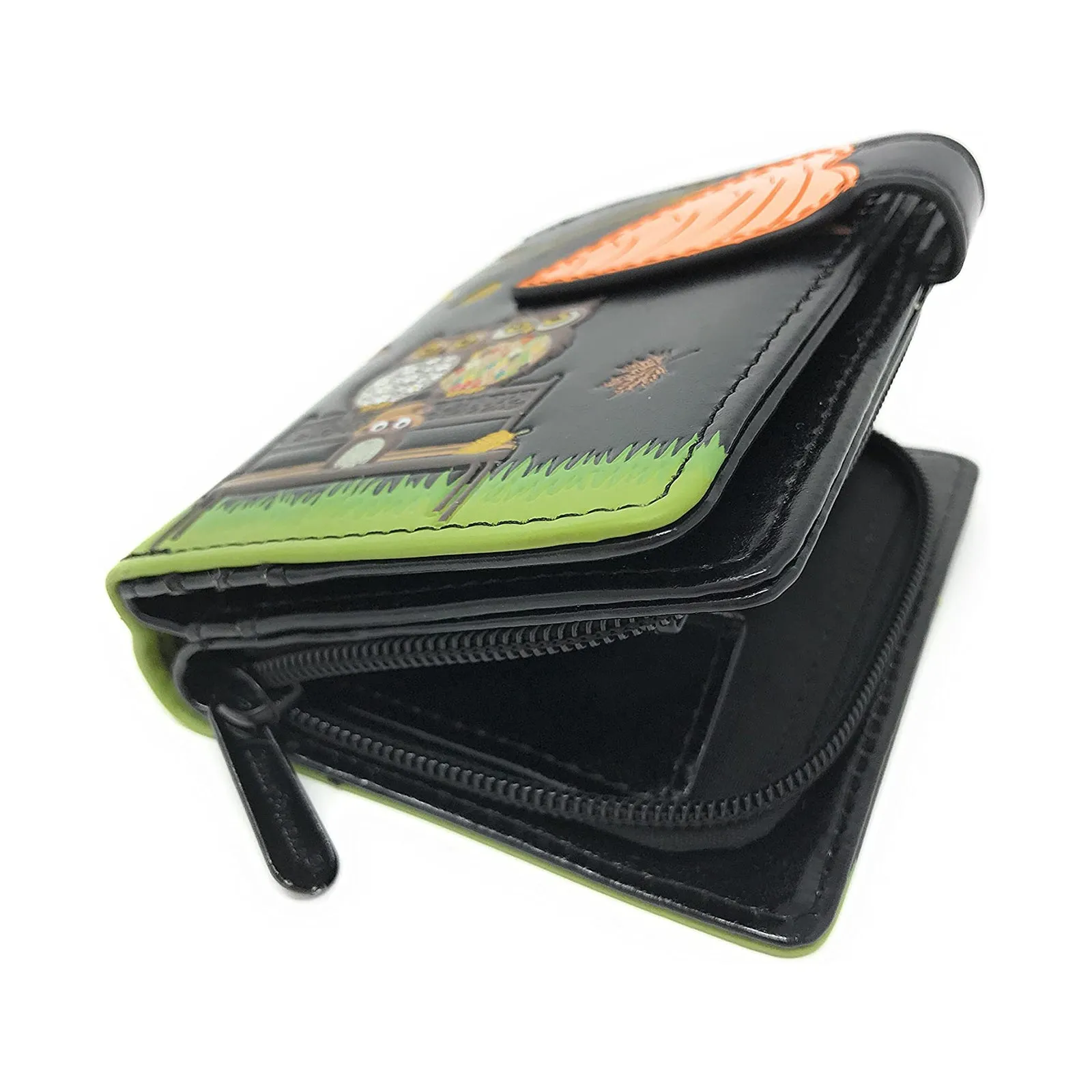 Shagwear Black Park Bench Small Wallet