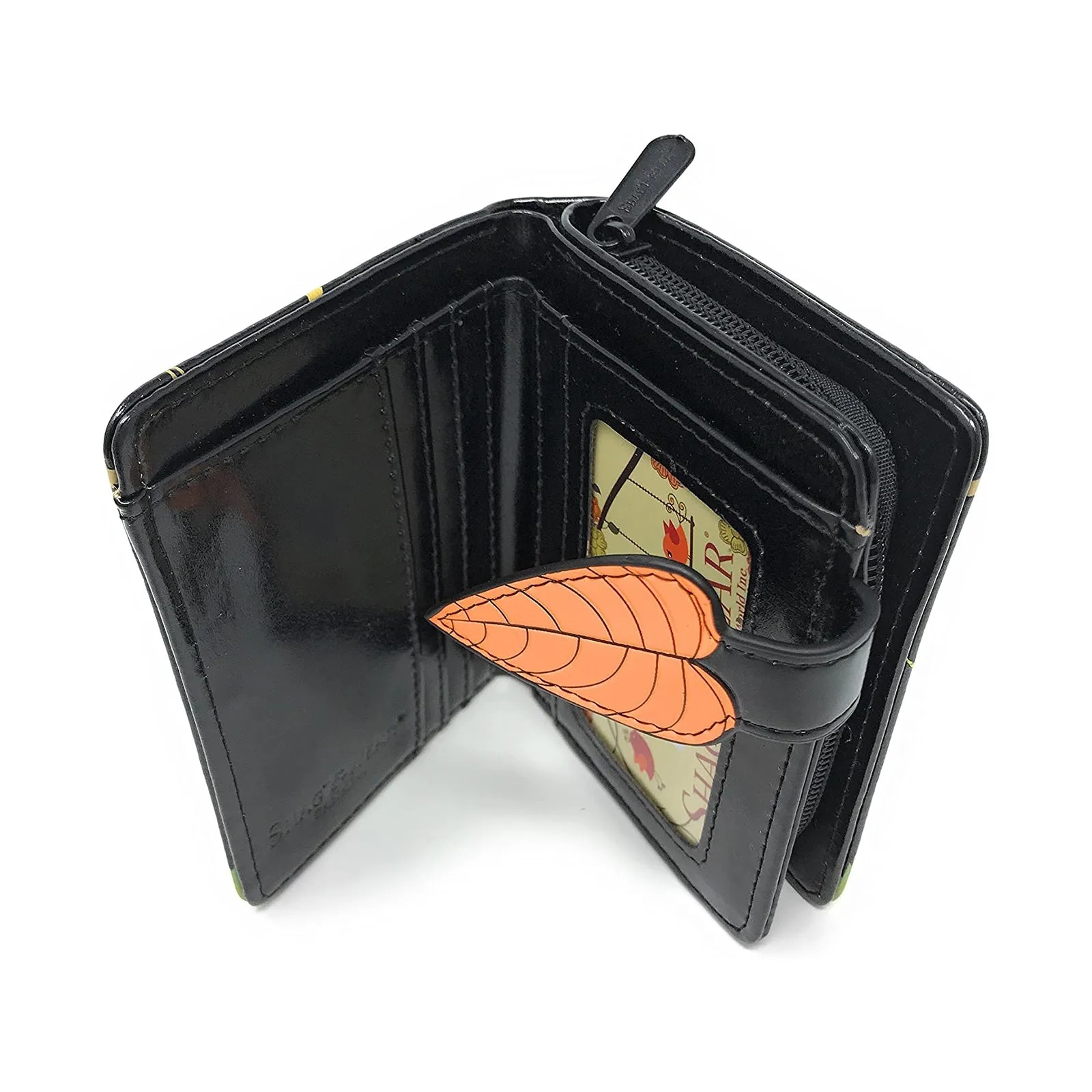 Shagwear Black Park Bench Small Wallet
