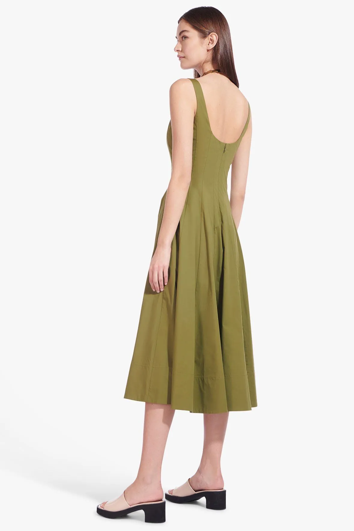 WELLS DRESS | OLIVE