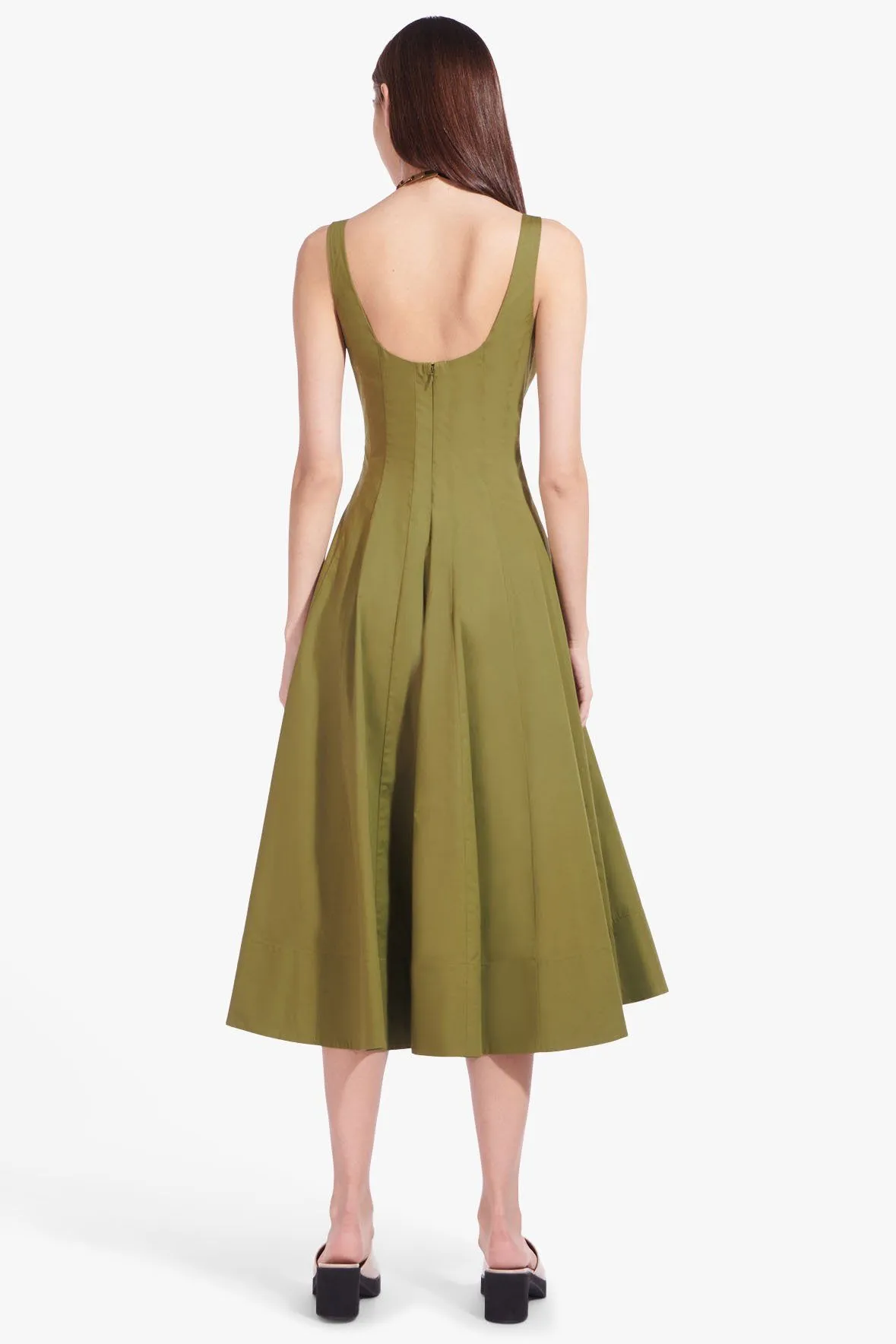 WELLS DRESS | OLIVE